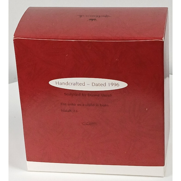 Hallmark Keepsake Christmas Joy Ornament 1996 Mary Josepsh & Jesus - Picture 3 of 12